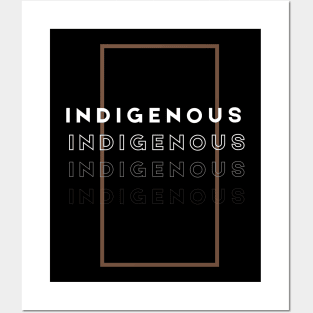 Indigenous Repeatitive Design Posters and Art